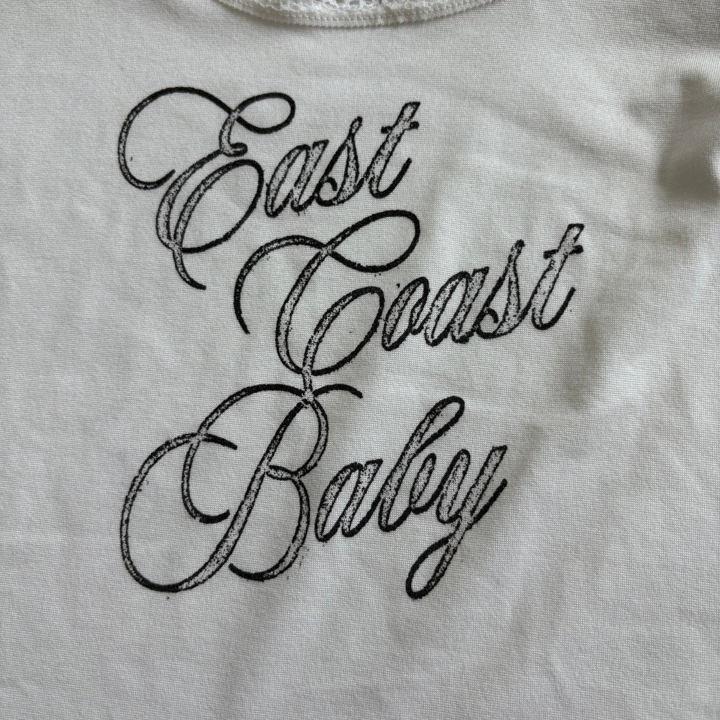 East Coast Baby White Lace Tank