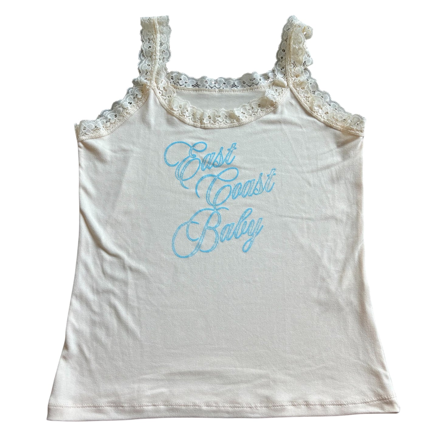 East Coast Baby Yellow Lace Tank
