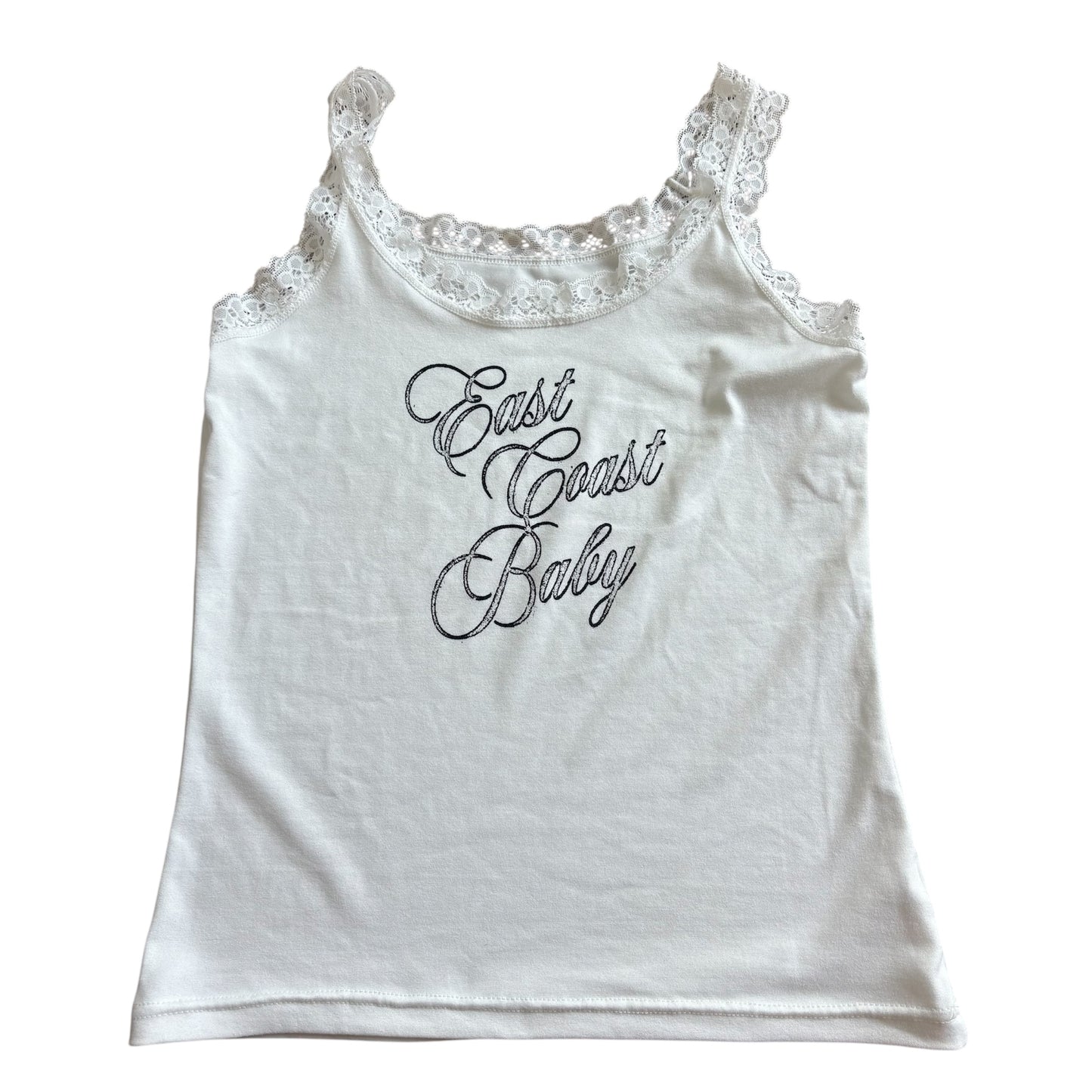 East Coast Baby White Lace Tank