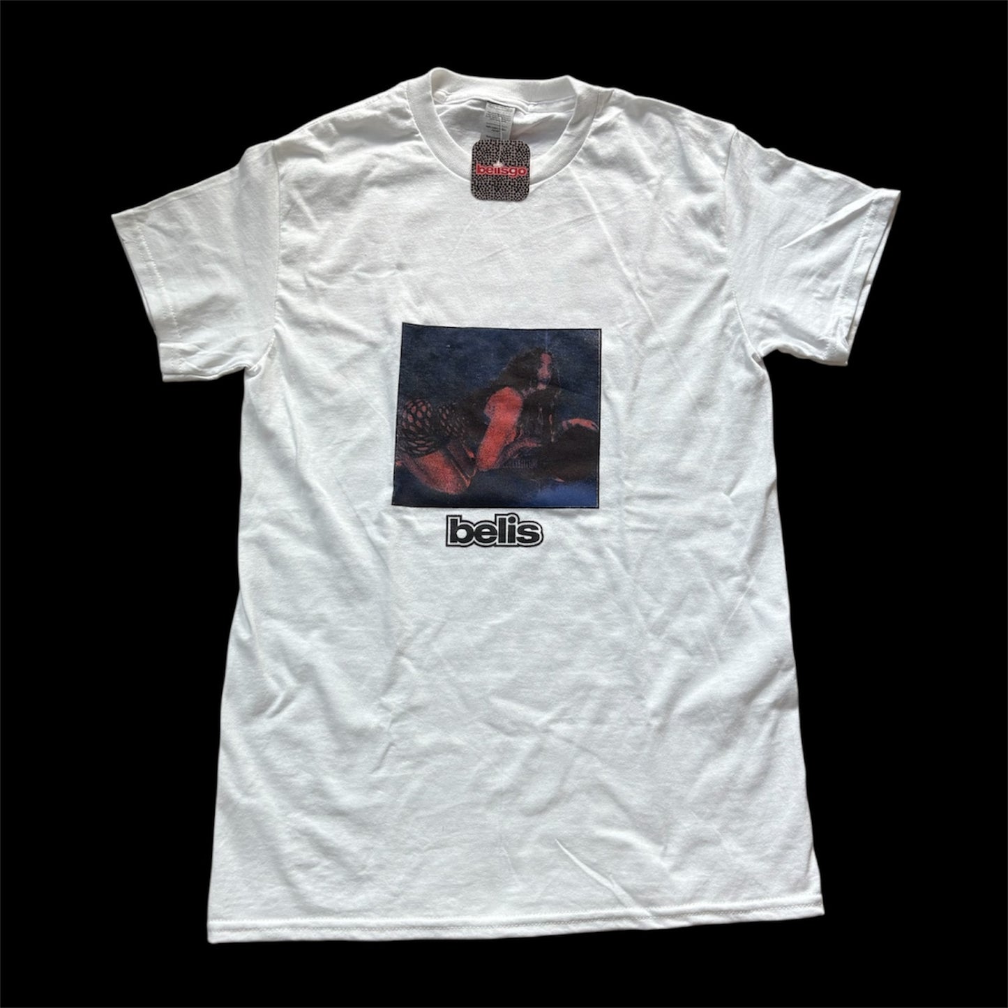 Guitar Graphic White T-Shirt