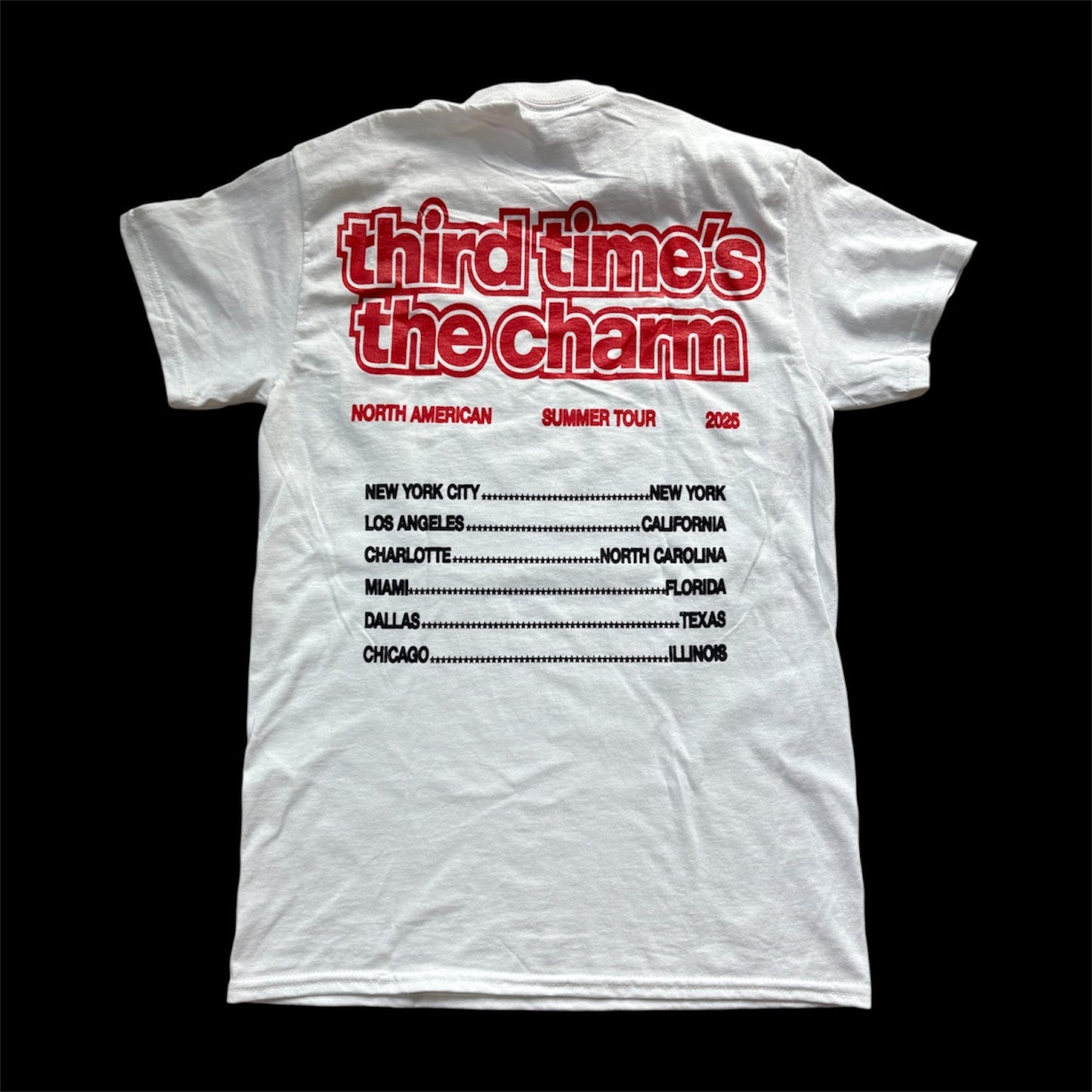 Guitar Graphic White T-Shirt