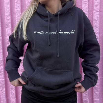 music moves the world hoodie