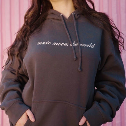 music moves the world hoodie