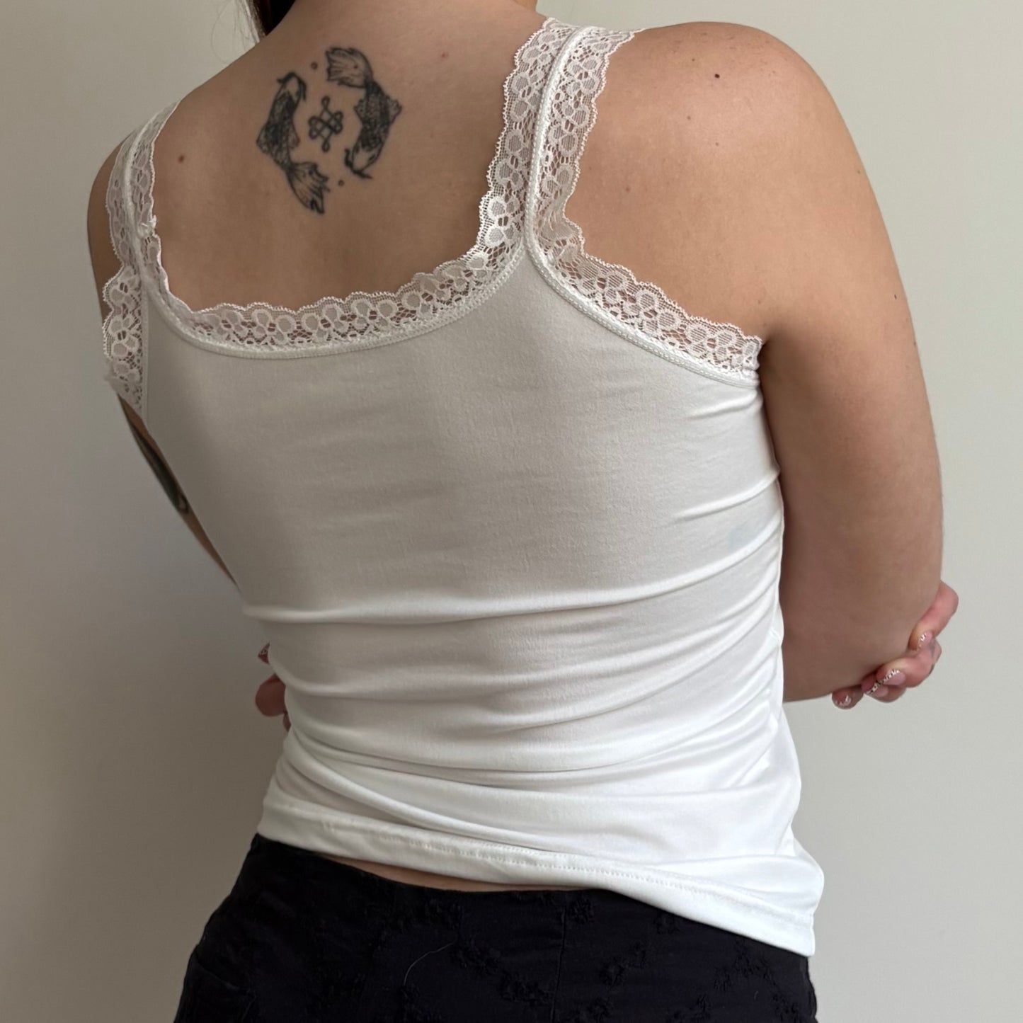 East Coast Baby White Lace Tank