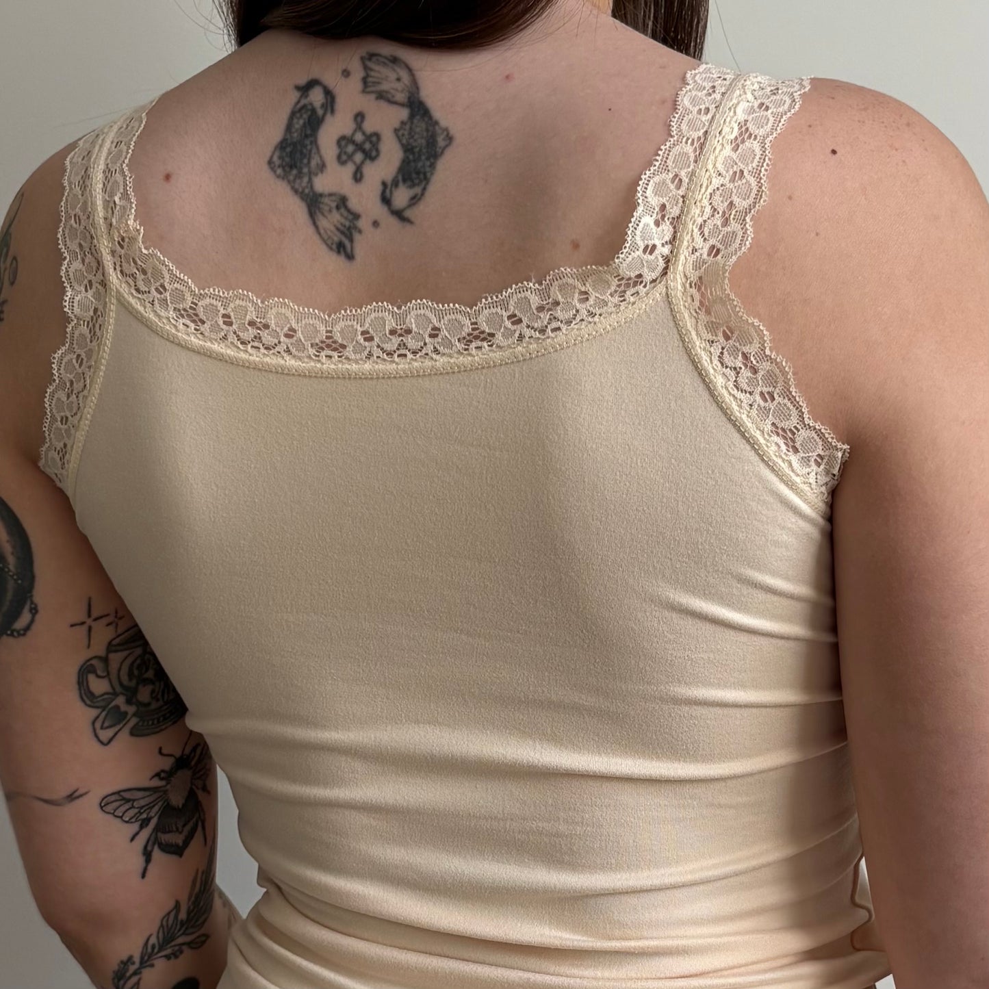 East Coast Baby Yellow Lace Tank