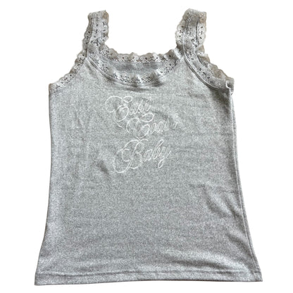 East Coast Baby Grey Lace Tank